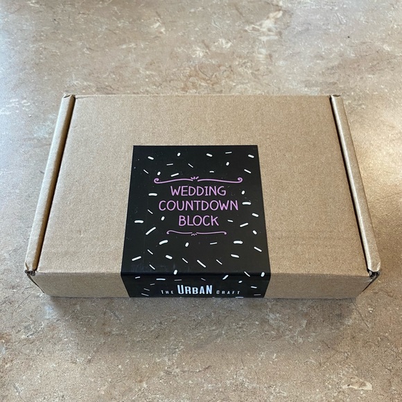 Wedding Countdown Block - Picture 4 of 4